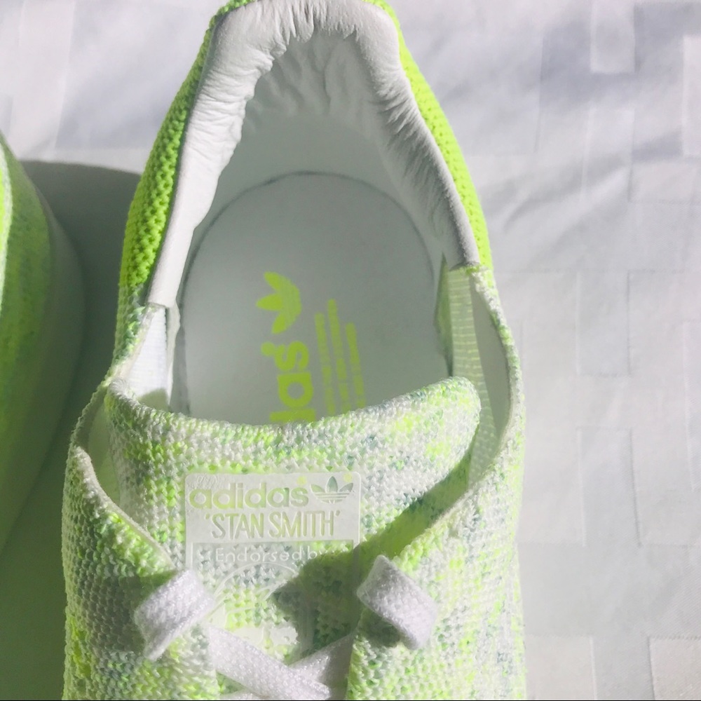 NWOB Adidas Stan Smith Prime Knit Solar … - Picture 6 of 6